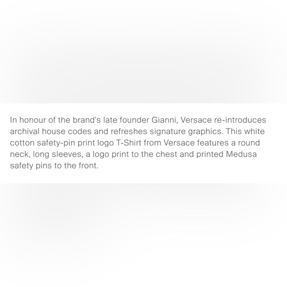 Versace vintage 90s Medusa safety pin print on red sweater - Picture 10 of 11